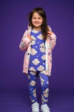 Purple Clams Leggings - Image 2