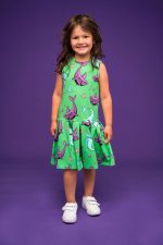 Green Sharks tennis sleeveless dress - Image 2