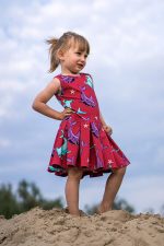 Red Sharks tennis sleeveless dress - Image 2