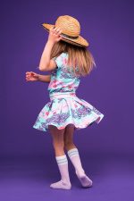 Pink School of fish Skort - Image 2