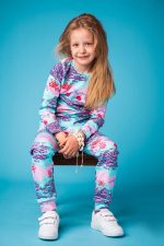 Pink School of fish Trousers - Image 2