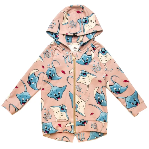 Sand Rays Zip Hoodie