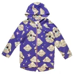 Bluza z kapturem Fioletowe Małże