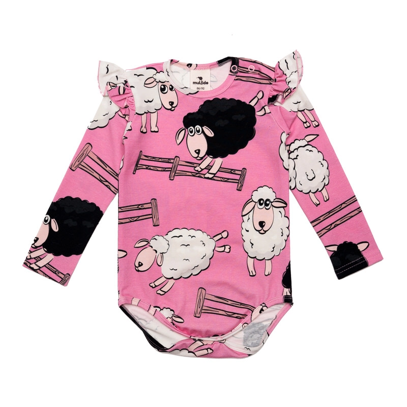 1585 Bodysuit Pink Sheep - Image 1