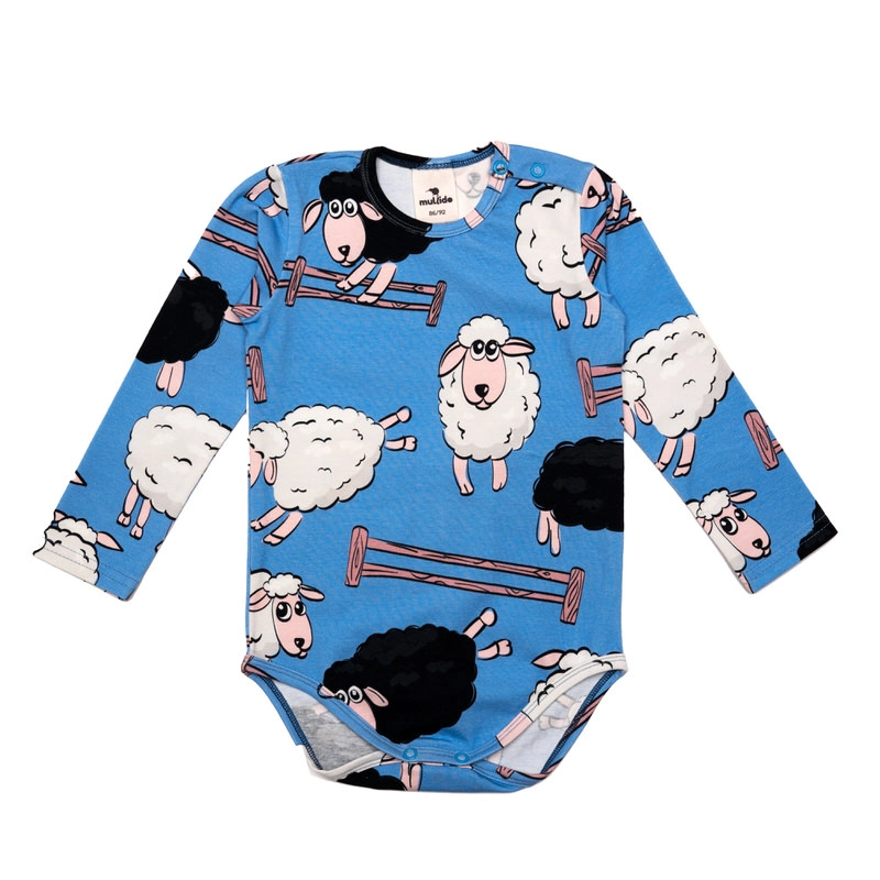 1586 Bodysuit Blue Sheep - Image 1