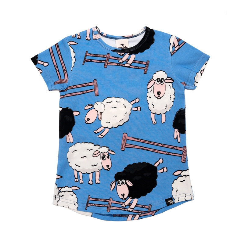 1594 Blue Sheep T-shirt - Image 1