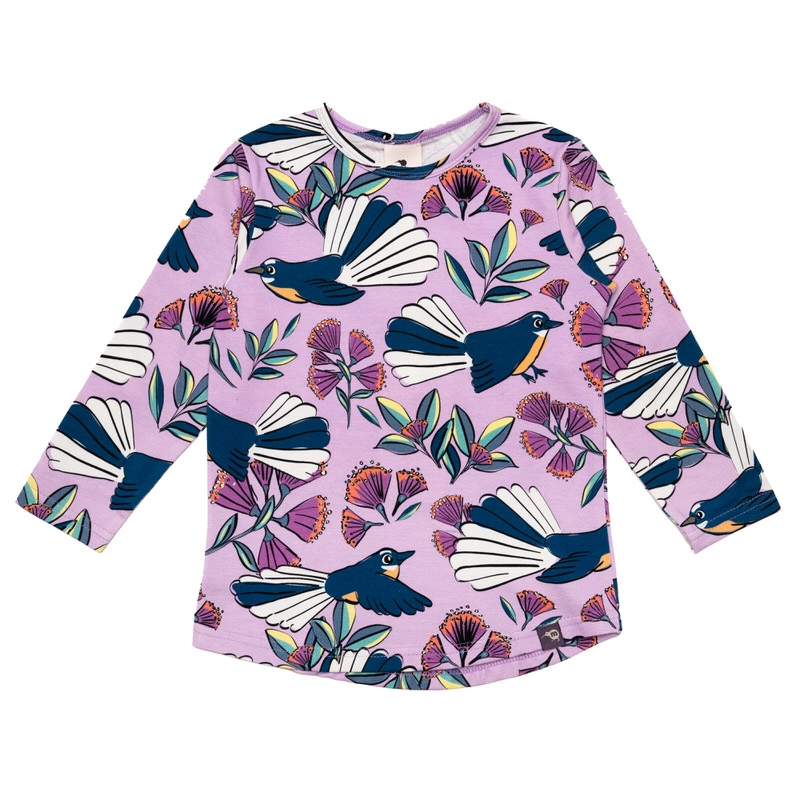 1599 Lilac Fantail Longsleeve - Image 1