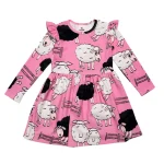 Pink Sheep Long-sleeved dress