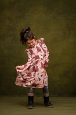 Sukienka z długim rękawem Piaskowy Kiwi - obrazek 2