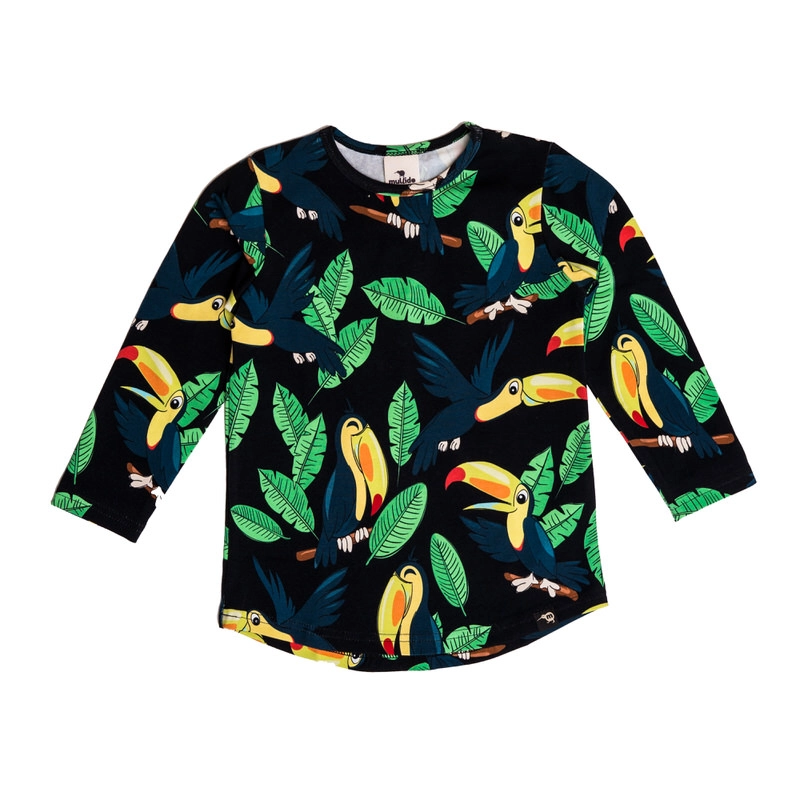 229 Black Toucan longsleeve - Image 1
