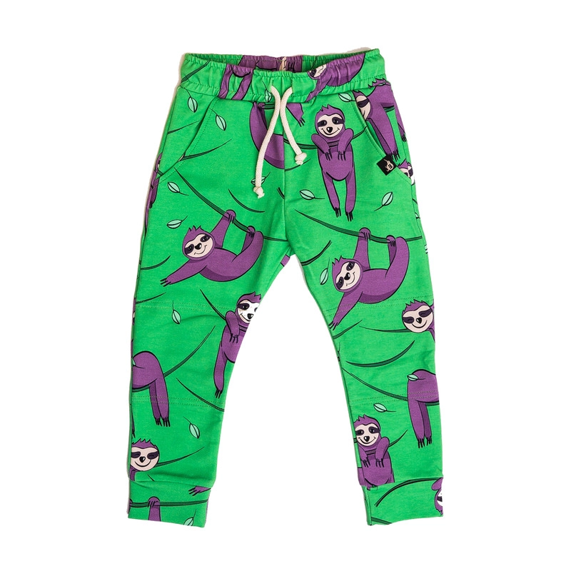 241 Green Sloth Trousers - Image 1