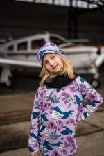 Bluza bez kaptura Lila Fantail - obrazek 2