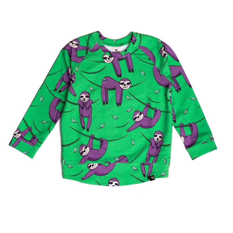 265 Green Sloth Sweatshirt - Image 1