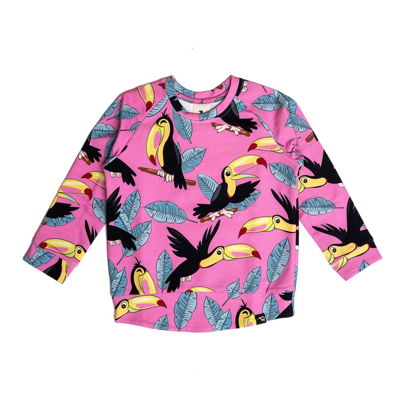 271 Pink Toucan Sweatshirt - Image 1