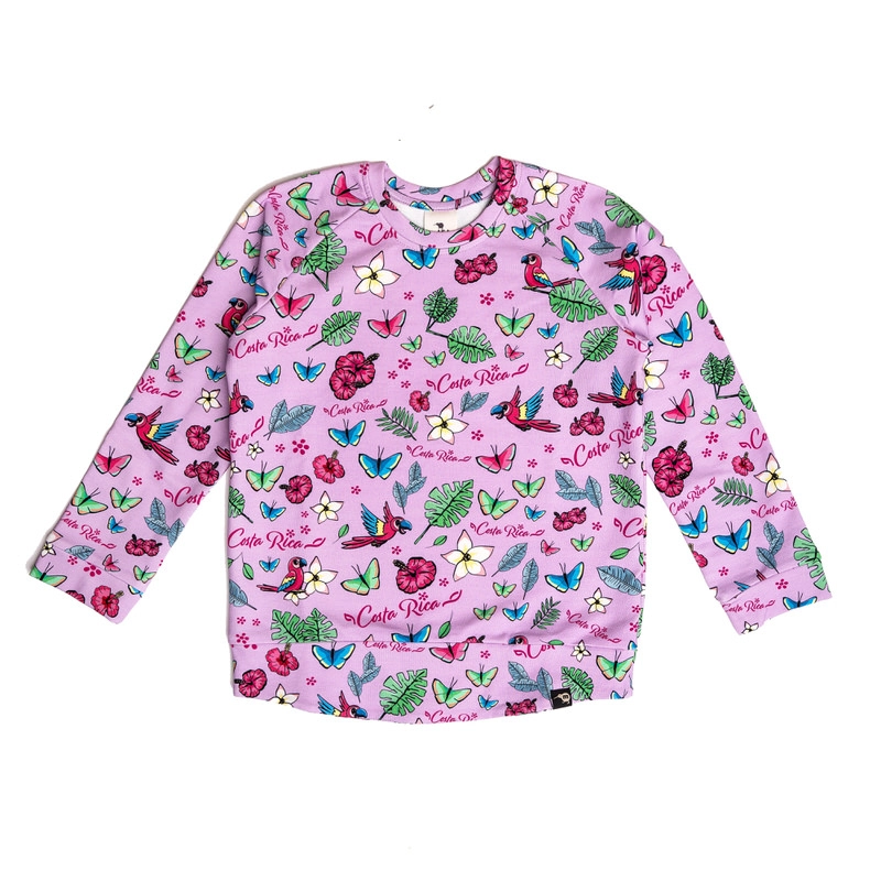 275 Lilac Costa Rica Sweatshirt - Image 1