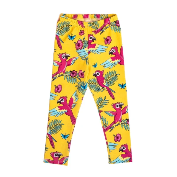 Legginsy Żółta Papuga