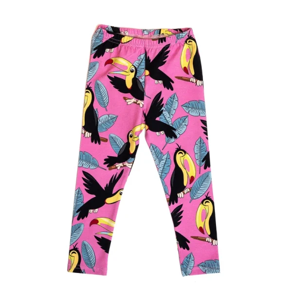 Legginsy Różowy Tukan