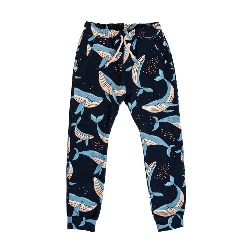 302 Navy Whale Trousers - Image 1