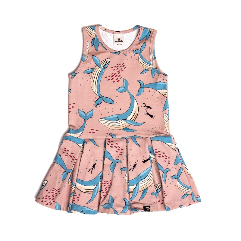 348 Sand Whale Sleeveless Dress - Image 1