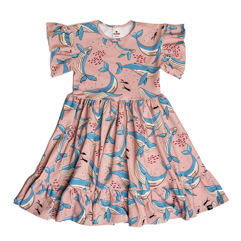 361 Sand Whale Frilled Dress - Image 1