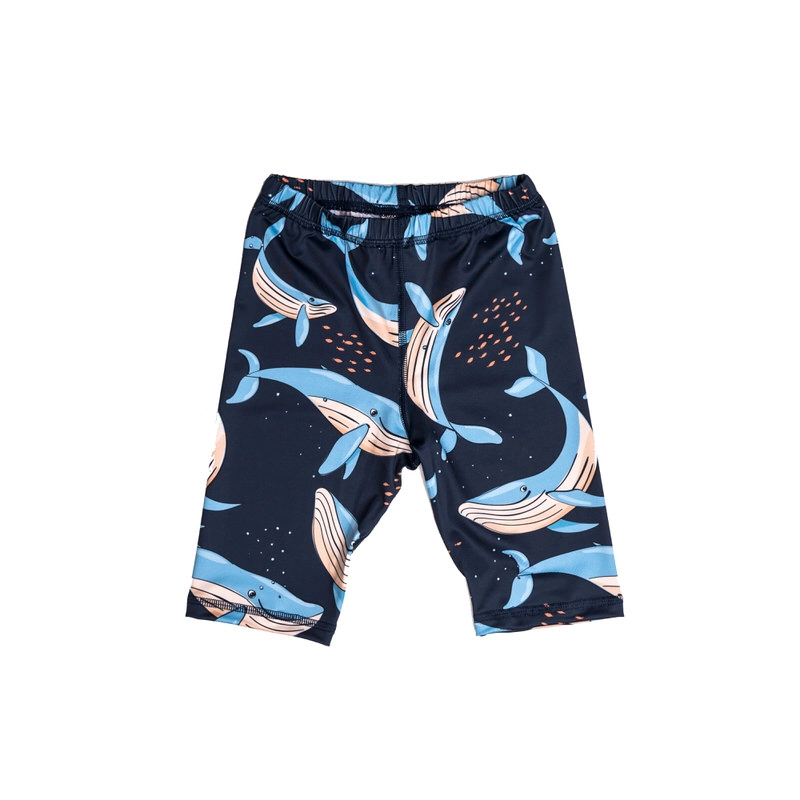 370 Navy Whale Swim Shorts UPF50+ - Image 1