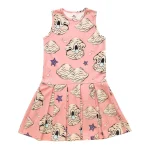 Sukienka na ramiączka Różowe Małże