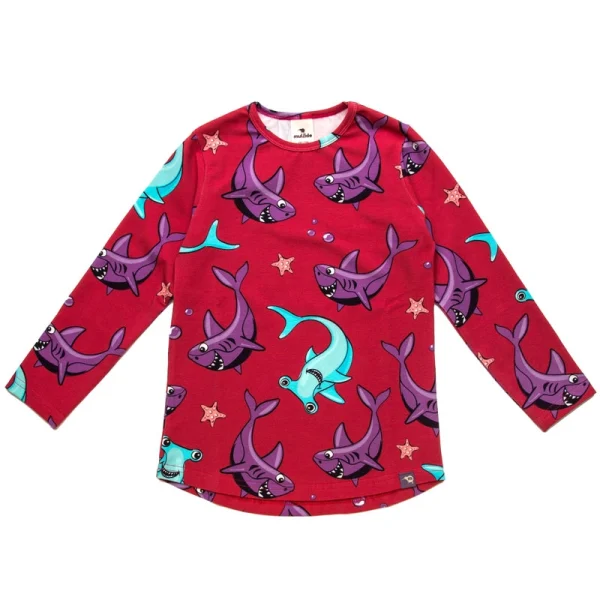Red Shark Longsleeve