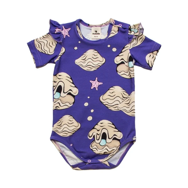 Bodysuit Purple Clams