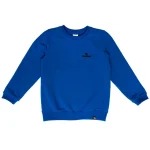 Bluza bez kaptura Niebieska Basic