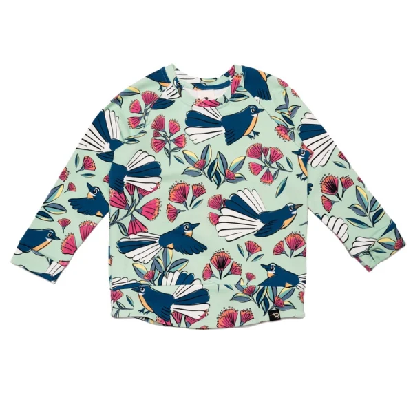 Bluza bez kaptura Zielony Fantail