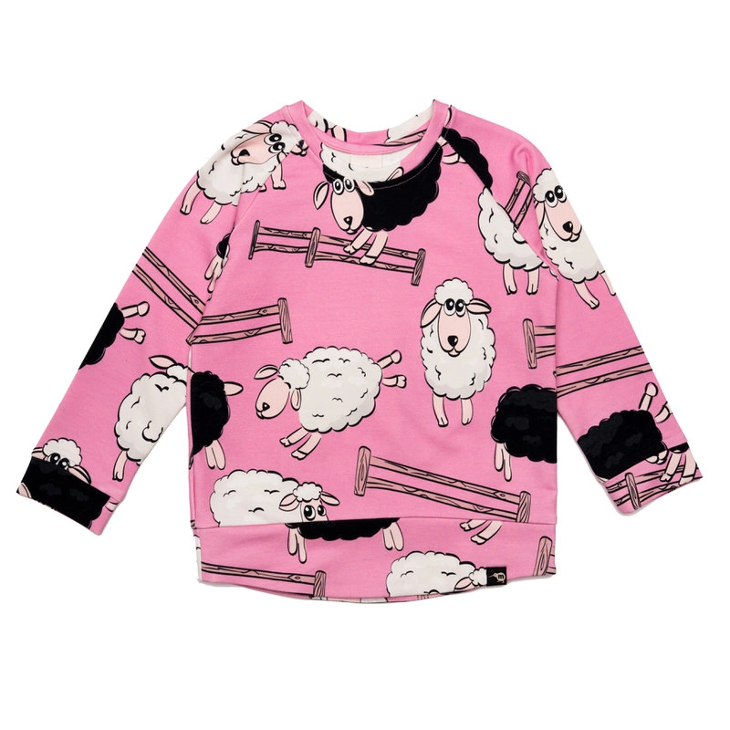aw23swshpi Pink Sheep Sweatshirt - Image 1