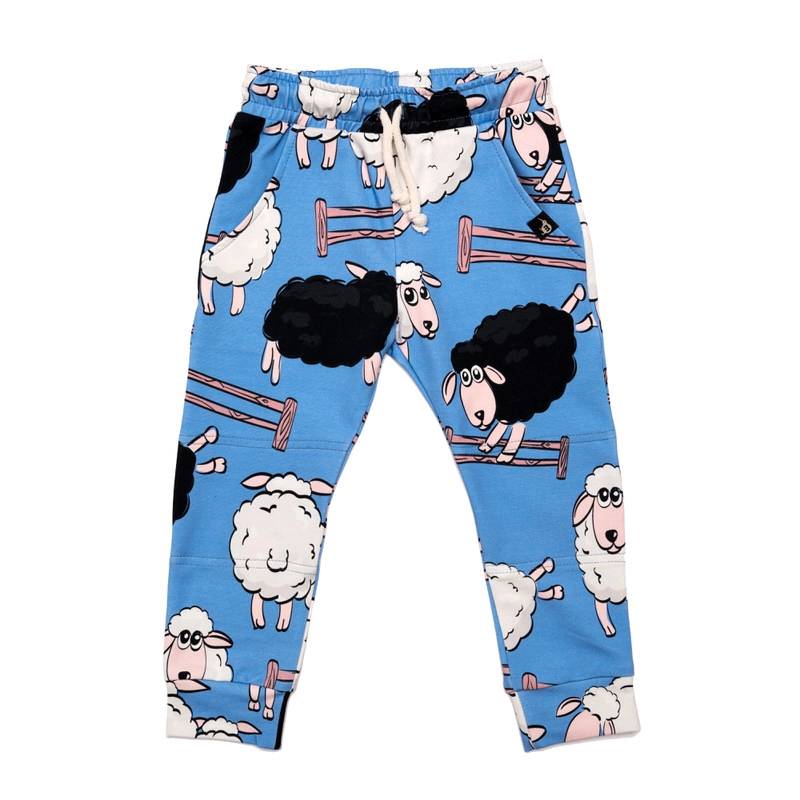 aw23trshbl Blue Sheep Trousers - Image 1