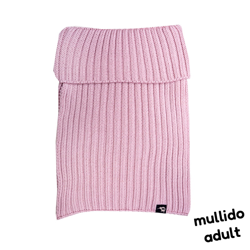 aw24adcomepi Golfik ADULT różowy z wełny merino MULESING FREE - obrazek 1