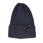 Czapka Granatowa z wełny merino MULESING FREE