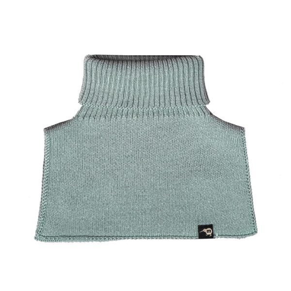 Golfik pistacjowy z wełny merino MULESING FREE