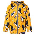 Yellow Puffin Zip Hoodie