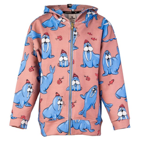 Bluza z kapturem Beżowy Mors