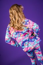 Legginsy Różowy Narwal - obrazek 2