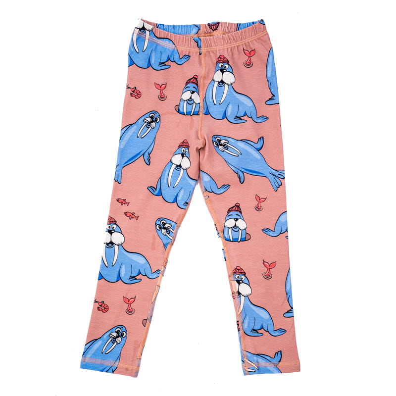 aw24lewabr Legginsy Beżowy Mors - obrazek 1