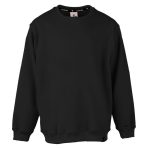 Bluza bez kaptura Czarna Basic