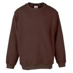 Bluza bez kaptura Czekoladowa Basic