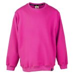 Bluza bez kaptura Fuksja Basic