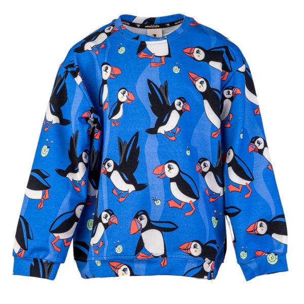 Blue Puffin Oversize Sweatshirt