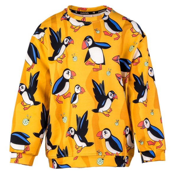 Yellow Puffin Oversize Sweatshirt