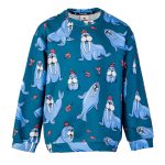 Teal Walrus Oversize Sweatshirt