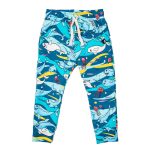 Turquoise Narwhal Trousers