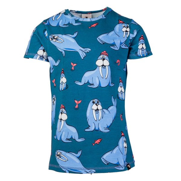 T-shirt Turkusowy Mors