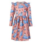 Beige Walrus Long-sleeved dress