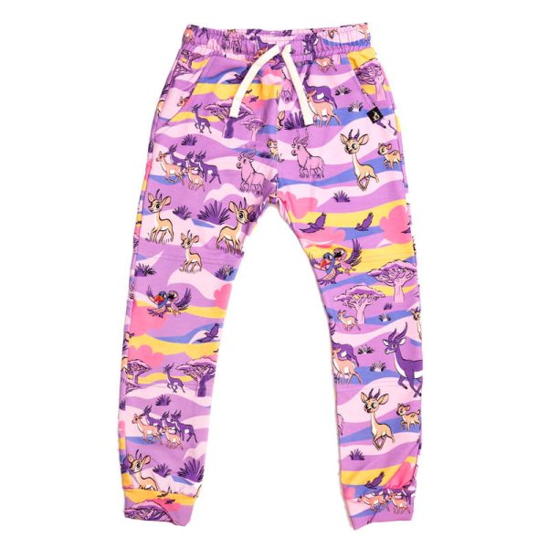 Spodnie Fioletowa Sawanna