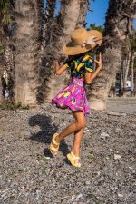 Spódniczka z szortami Fioletowy Cudowronek - obrazek 5